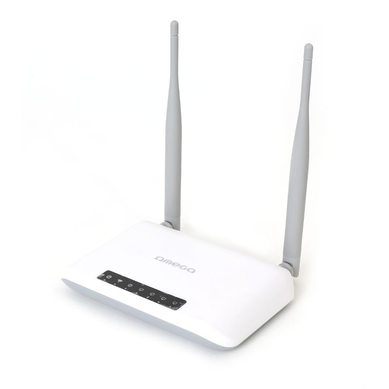 Image of Omega 300Mbit wireless network ROUTER + 4port OWLR307U (IT13425)