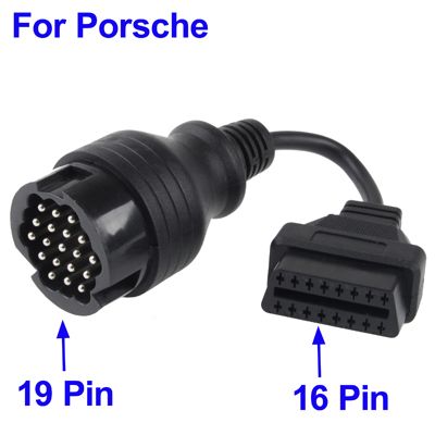 Image of OBD-II adapter kábel (19 pólusról 16 pólusra) Porsche (IT9137)