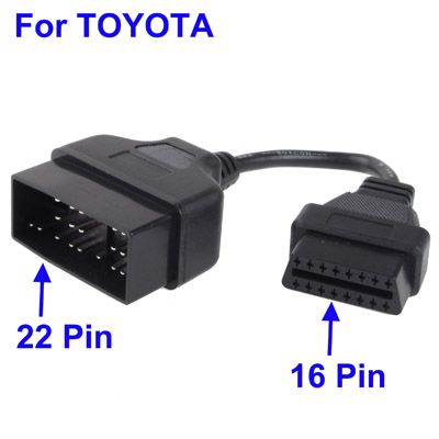 Image of OBD-II adapter kábel (22 pólusról 16 pólusra) Toyota (IT9149)