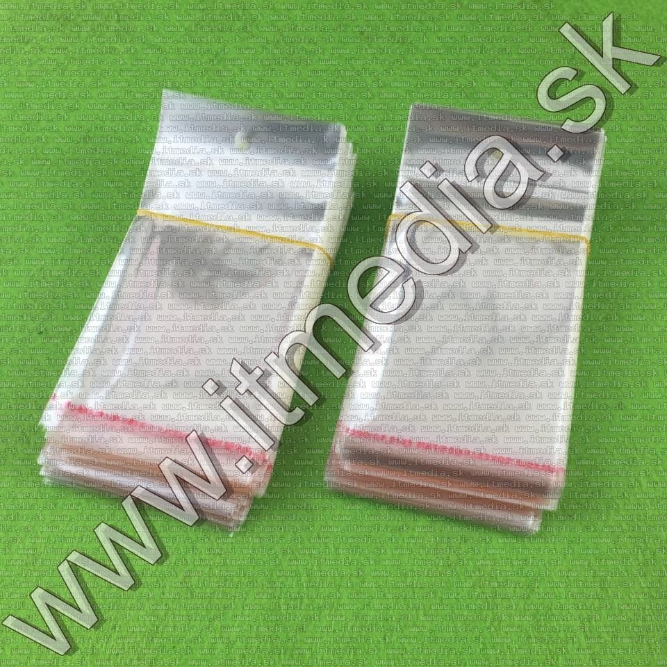 Image of Celofán zacskó öntapadós zárral 75x60mm (lyukkal) (IT13109)