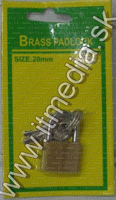 Image of ColdDoor mini Padlock 20mm Brass (IT8532)