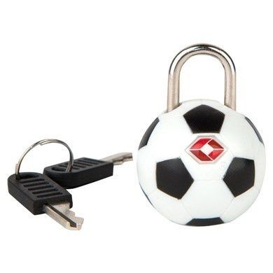 Image of Stanley Travel Padlock Kwikset 30mm TSA Soccer (IT14017)