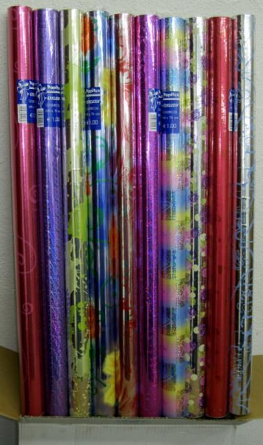 Image of Gift Wrap Paper *Laser Shiny* 1m x 70cm (IT7563)
