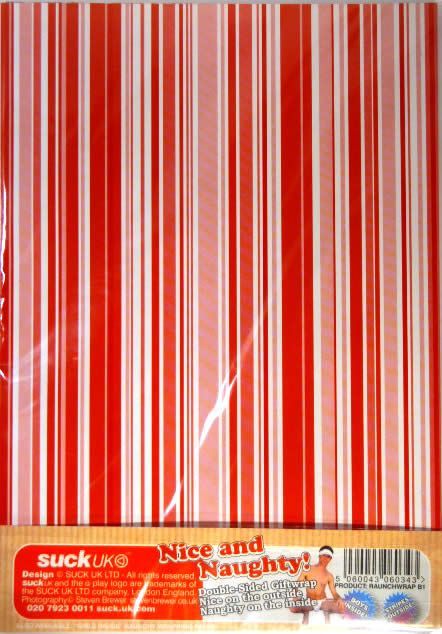 Image of Raunchy Gift Wrap Paper *BOYS Inside* (IT3245)