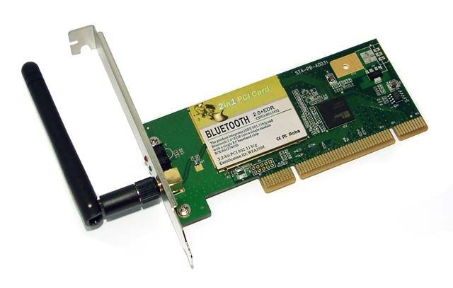Image of PCI Combo Card WLAN+Bluetooth 54mbit BULK (IT4711)