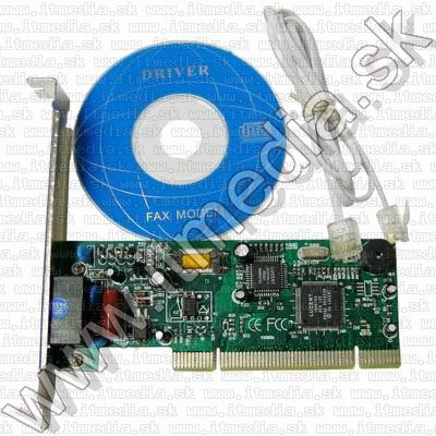 Image of PCI FaxModem Card 56kbit CONEXANT cx11252-11 (IT7834)