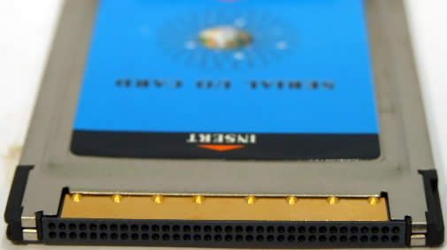 Image of PCMCIA 1-port RS-232 (Cardbus) Card (IT3955)