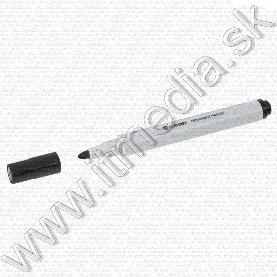 Image of Platinet Jelölőfilc (nem törölhető) Fekete (IT11798)