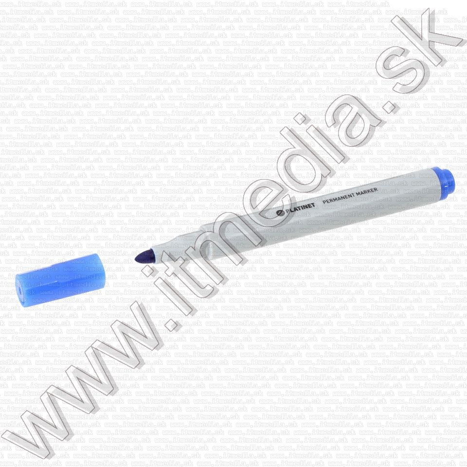 Image of Platinet Jelölőfilc (nem törölhető) Kék (IT11800)