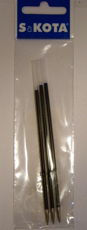 Image of Műanyag golyóstoll betét 3db Kék (IT11436)