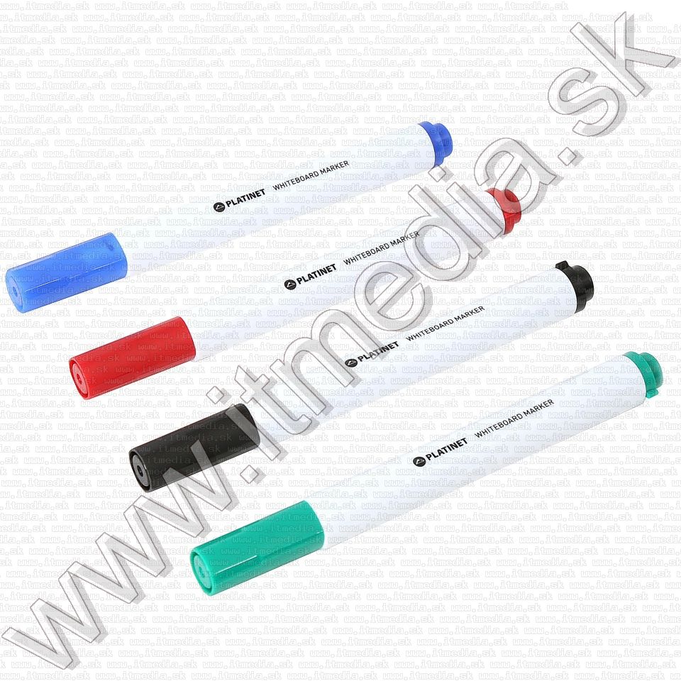 Image of Platinet Táblafilc (letörölhető)  4szín 12db (IT11804)