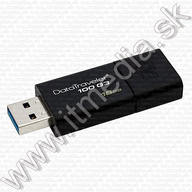 Image of Kingston USB 3.0 pendrive 16GB *DT 100 G3* (100/10 MBps) (IT8865)