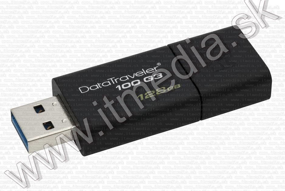 Image of Kingston USB 3.0 pendrive 128GB *DT 100 G3* (100/10 MBps) (IT12889)