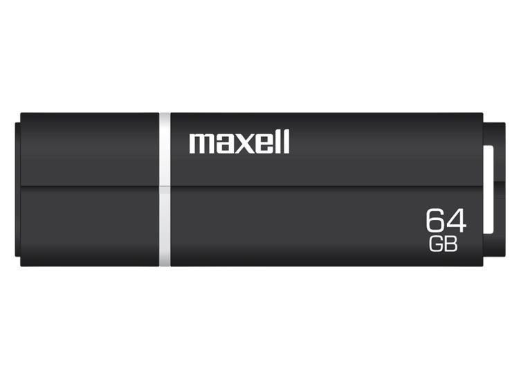 Image of Maxell USB 2.0 Pendrive 64GB BLACK 855058.00.CN [22R8W] SIL (IT13699)