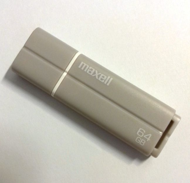 Image of Maxell USB 2.0 Pendrive 64GB BLACK 855058.00.CN [22R8W] SIL (IT13699)