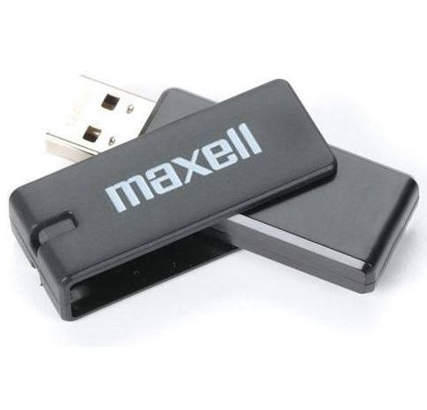 Maxell Pendrive 32GB *Typhoon* Black USB 2.0 (IT13782) Image of Maxell Pendrive 32GB *Typhoon* Black USB 2.0 (IT13782)