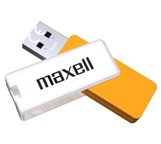 Maxell Pendrive 32GB *Typhoon* *WHITE-ORANGE* USB 3.1 (IT13679) Image of Maxell Pendrive 32GB *Typhoon* *WHITE-ORANGE* USB 3.1 (IT13679)