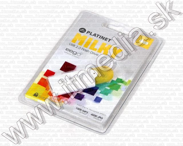 Image of Platinet USB pendrive 4GB MILKY (41433) (IT9756)