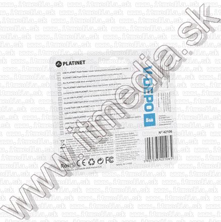 Image of Platinet USB pendrive 8GB V-Depo Black (42106) (IT9686)