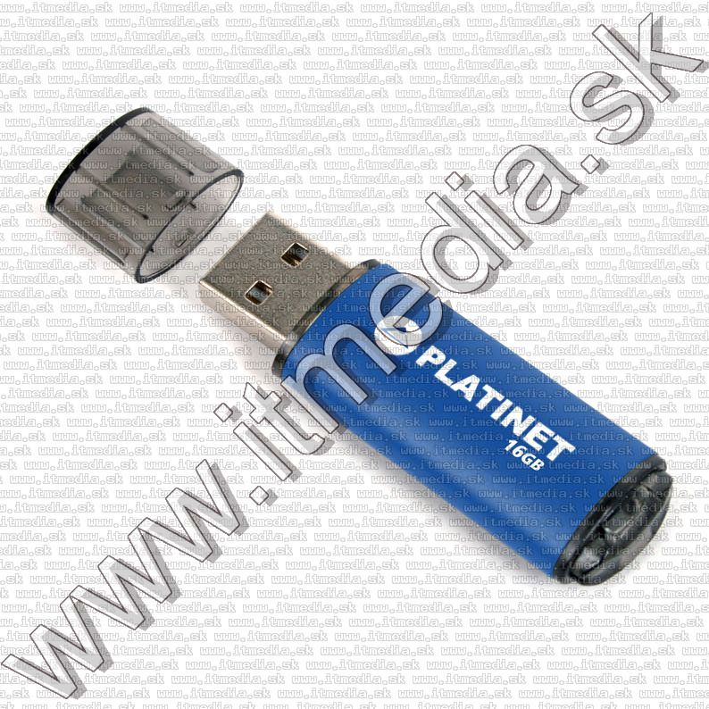 Image of Platinet USB pendrive 16GB X-Depo (42173) *Blue* [23R6W] (IT12867)