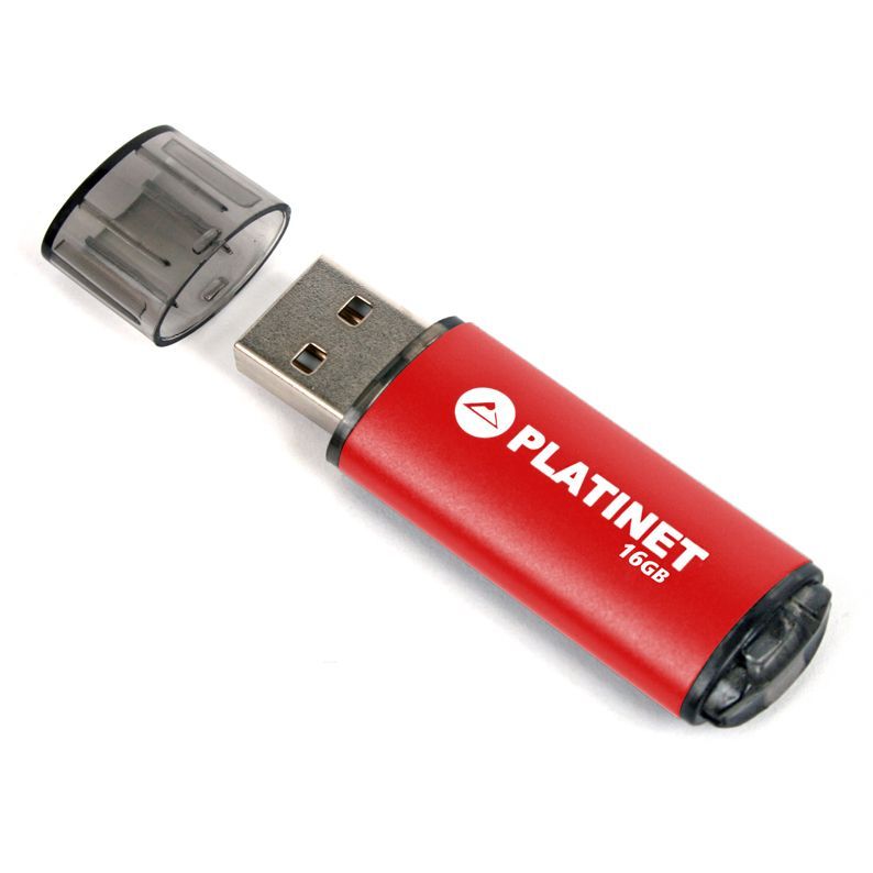 Image of Platinet USB pendrive 16GB X-Depo (42174) *Red* [23R6W] (IT12868)
