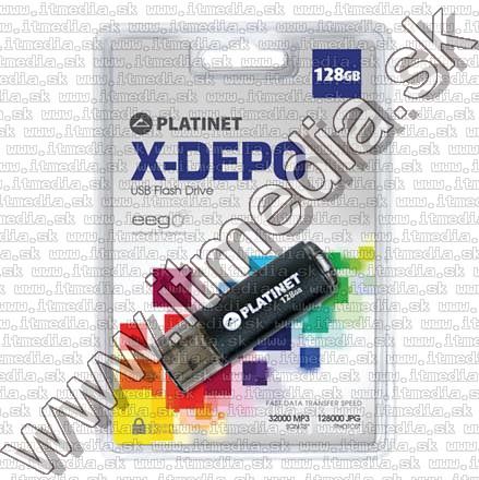 Image of Platinet USB pendrive 128GB X-Depo (41590) [15R5W] (IT8427)