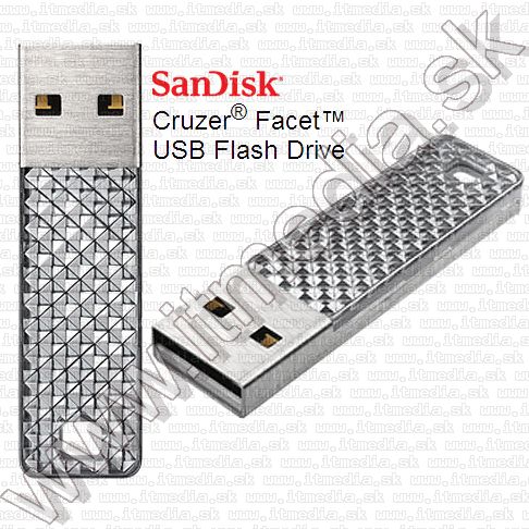 Image of Sandisk USB pendrive 32GB *Cruzer Facet Silver* (IT9912)