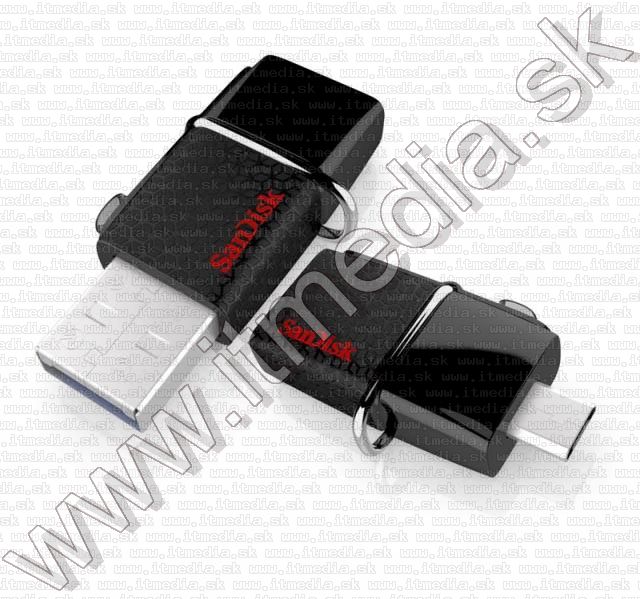 Image of Sandisk pendrive 32GB *Ultra Dual 3.0* *USB 3.0 + microUSB (OTG)* [150R] (IT11286)