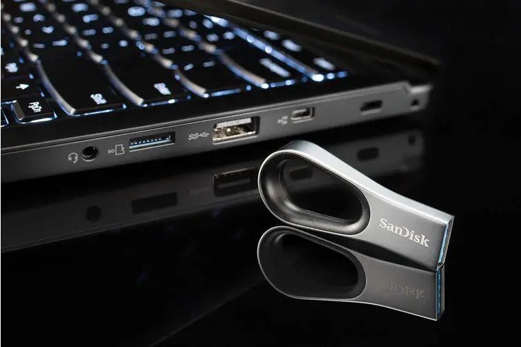 Image of Sandisk USB 3.0 pendrive 64GB *Ultra Loop* [130R] Metal (IT14545)