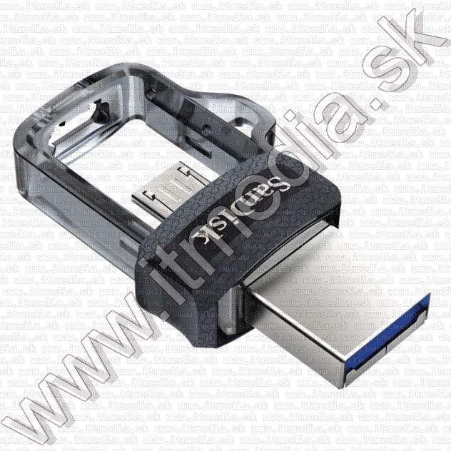 Image of Sandisk pendrive 64GB *Ultra Dual Drive M3.0* *USB 3.0 + microUSB (OTG)* [150R] (IT12720)