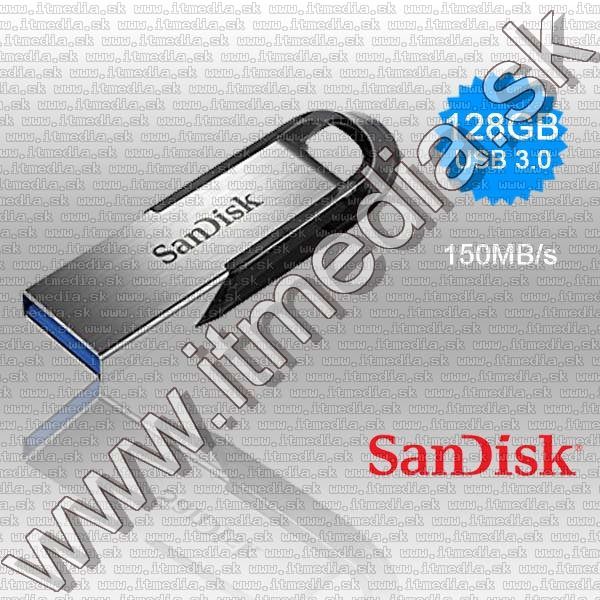 Image of Sandisk USB 3.0 pendrive 128GB *Cruzer Ultra Flair* [150R] (IT11880)