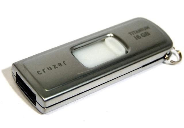 Image of Sandisk Cruzer Titanium Pendrive 16GB U3 ReadyBoost (IT3485)