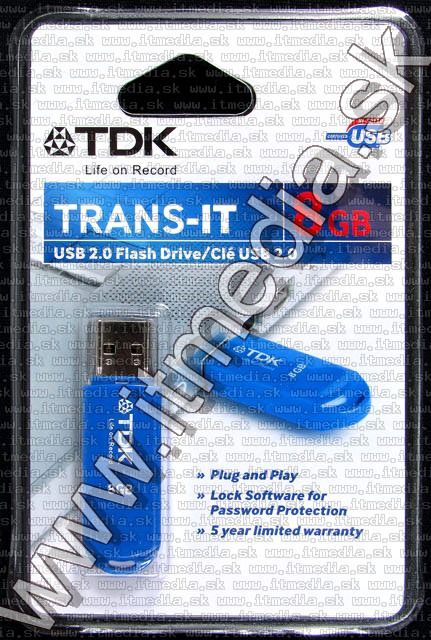 Image of TDK USB 2.0 Pendrive 8GB (IT1335)
