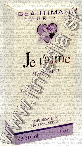 Image of BeautiMatic Perfume Clone (30 ml EDT) *Je taime* (IT2523)
