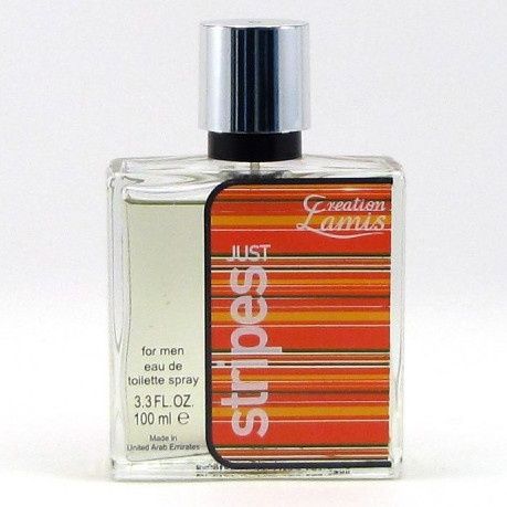 Image of Creation Lamis Perfume (100 ml EDP) *Just Stripes* for Men (IT12575)