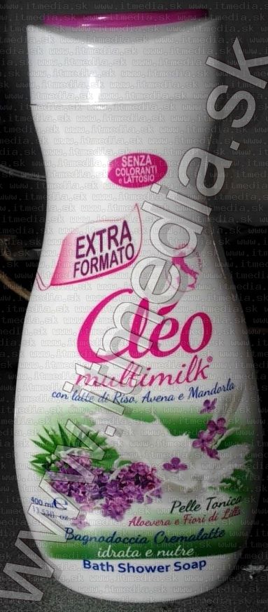 Image of Cléo folyékony fürdőszappan 400ml (Aloe vera, Orgona) (IT12519)