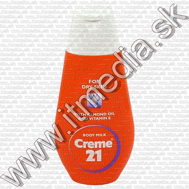 Image of Creme21 Body Milk for Dry Skin with Almond Oil and Vitamin E 250ml (IT3613)