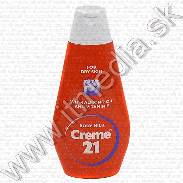 Image of Creme21 Body Milk for Dry Skin with Almond Oil and Vitamin E 400ml (IT3609)