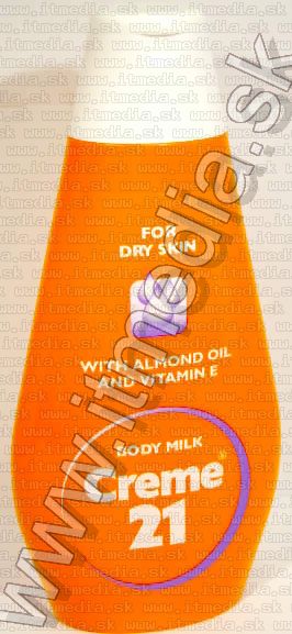 Image of Creme21 Body Milk for Dry Skin with Almond Oil and Vitamin E 400ml (IT3609)