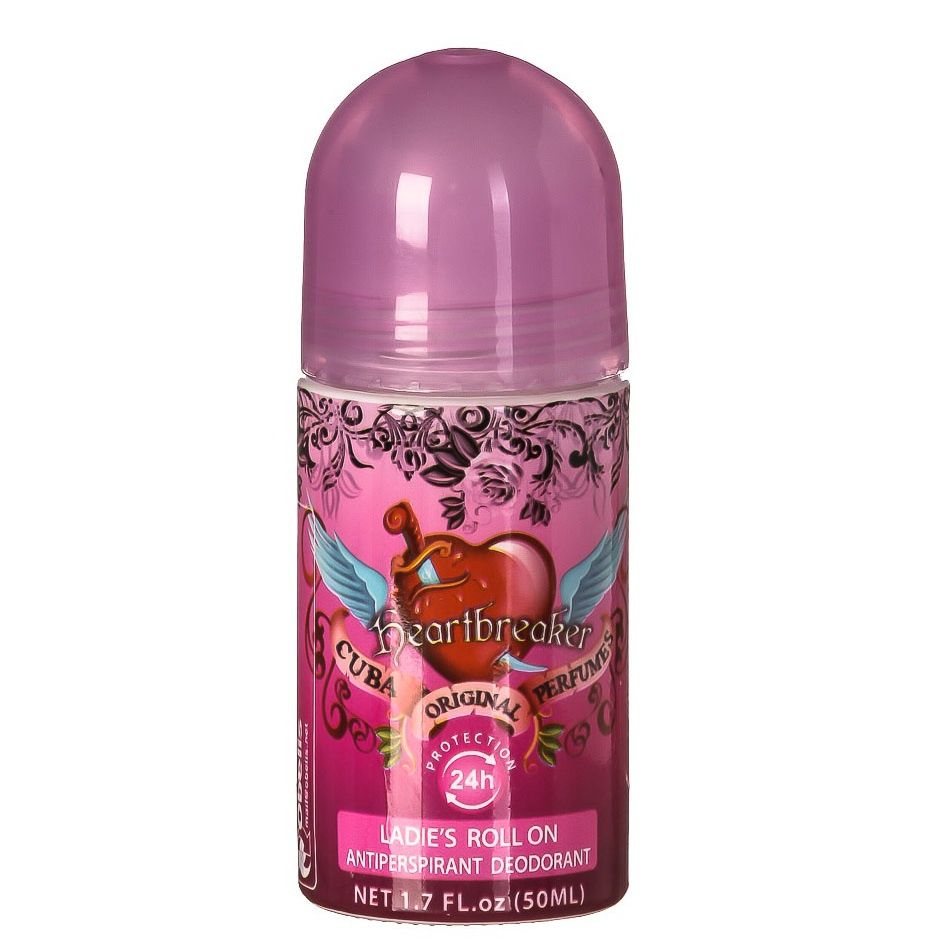 Image of Cuba 24h DEO Roll-on *Heartbreaker* 50ml for Women (IT12608)