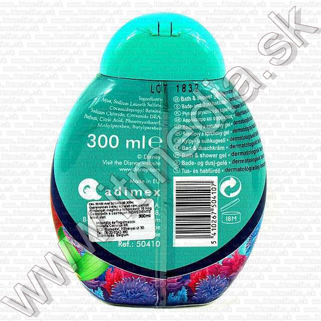 Image of Disney The Little Mermaid Ariel Bath and Shower Gel 300ml (IT3224)