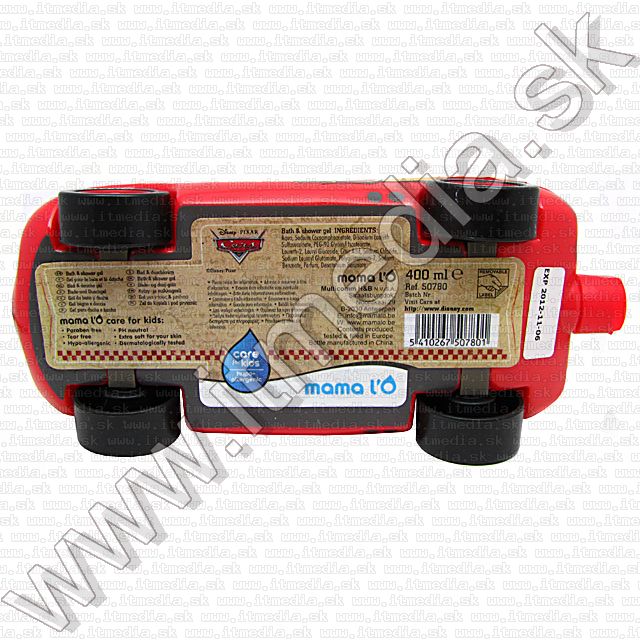 Image of Disney Cars Lightning McQueen 3D Bath and Shower Gel 400ml (IT3191)