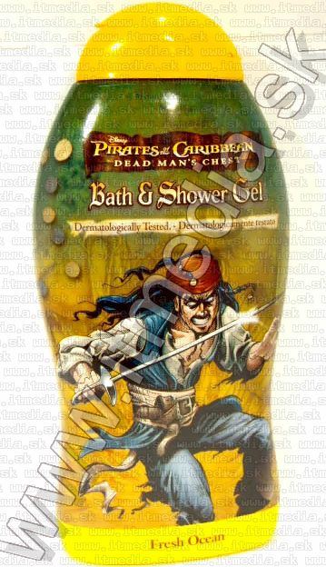Image of Disney Pirates of the Caribbean Bath and Shower Gel 300ml Fresh Ocean (IT3227)