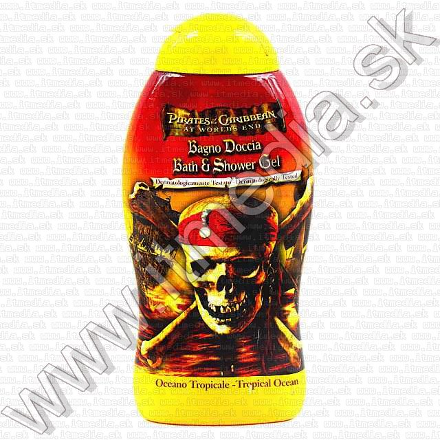 Image of Disney Pirates of the Caribbean Bath and Shower Gel 300ml Tropical Ocean (IT3228)
