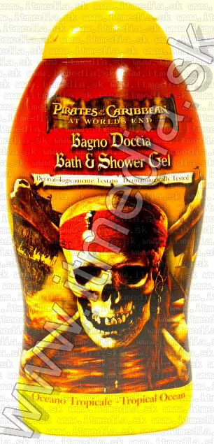 Image of Disney Pirates of the Caribbean Bath and Shower Gel 300ml Tropical Ocean (IT3228)