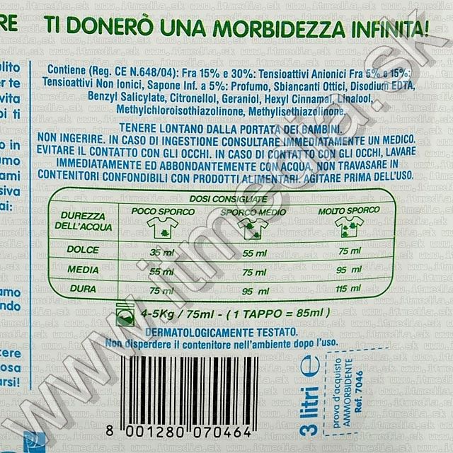 Image of Mon Amour Washing Gel *Fresco Equilibro* 3000ml (IT8237)