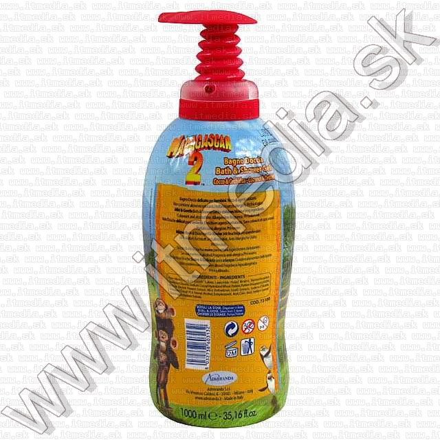 Image of Madagascar 2 Bath and Shower Gel 1000ml (IT4267)