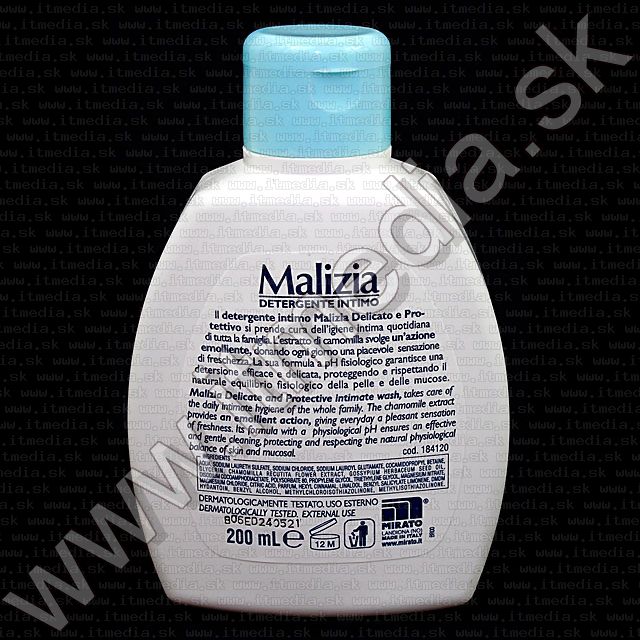 Image of Malizia intim folyékony szappan kamillás 200ml (IT7415)