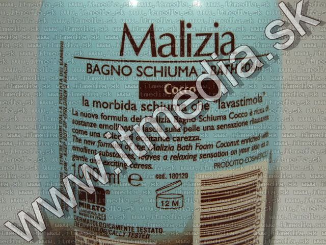 Image of Malizia habfürdő *Kókusz* (1Liter) (IT2586)