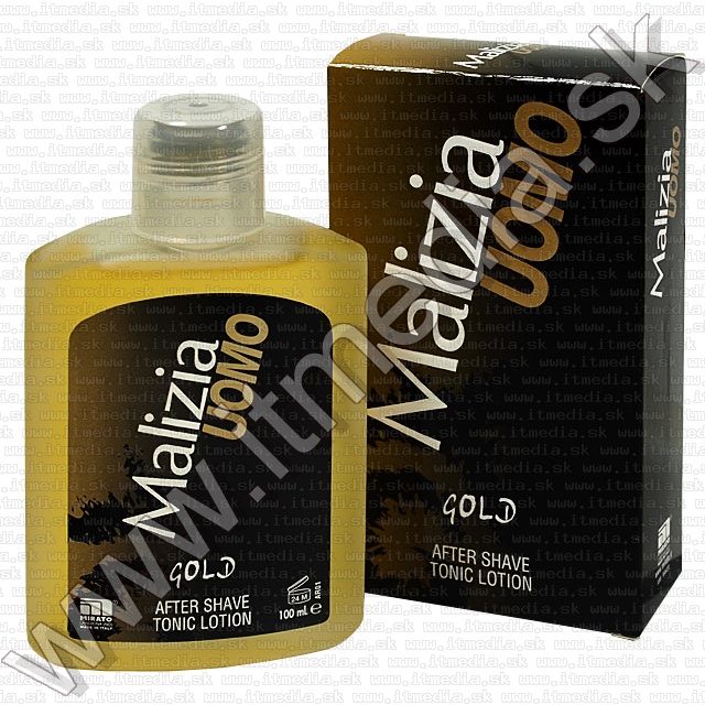 Image of Malizia UOMO After Shave Tonic (100 ml) *Gold* (IT4058)
